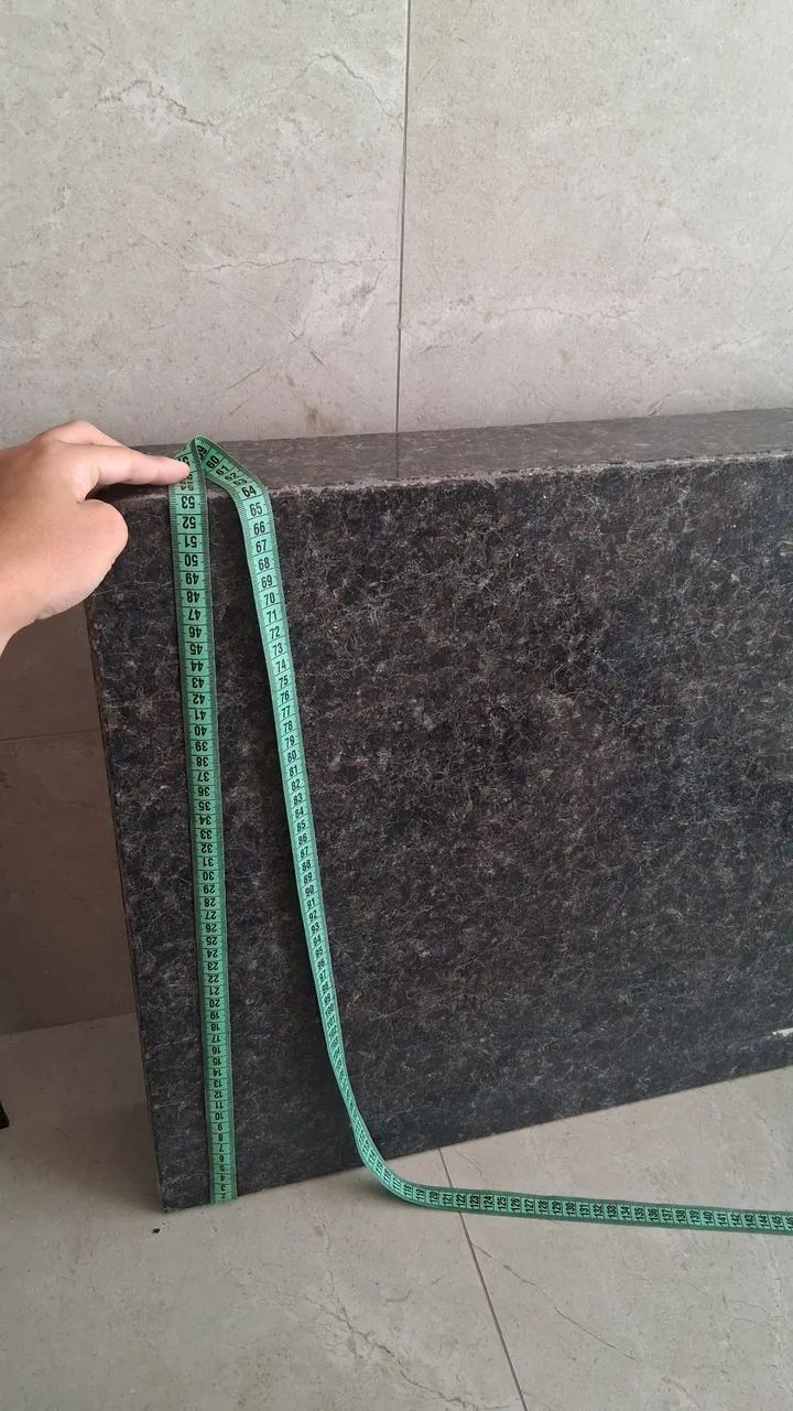 Bancada de mármore negro - Foto 2