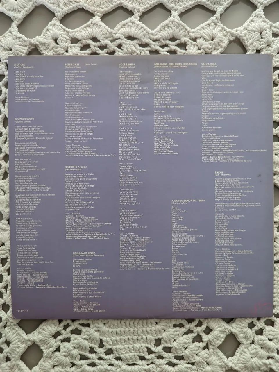 Caetano Veloso - Uns | LP Original - Foto 4