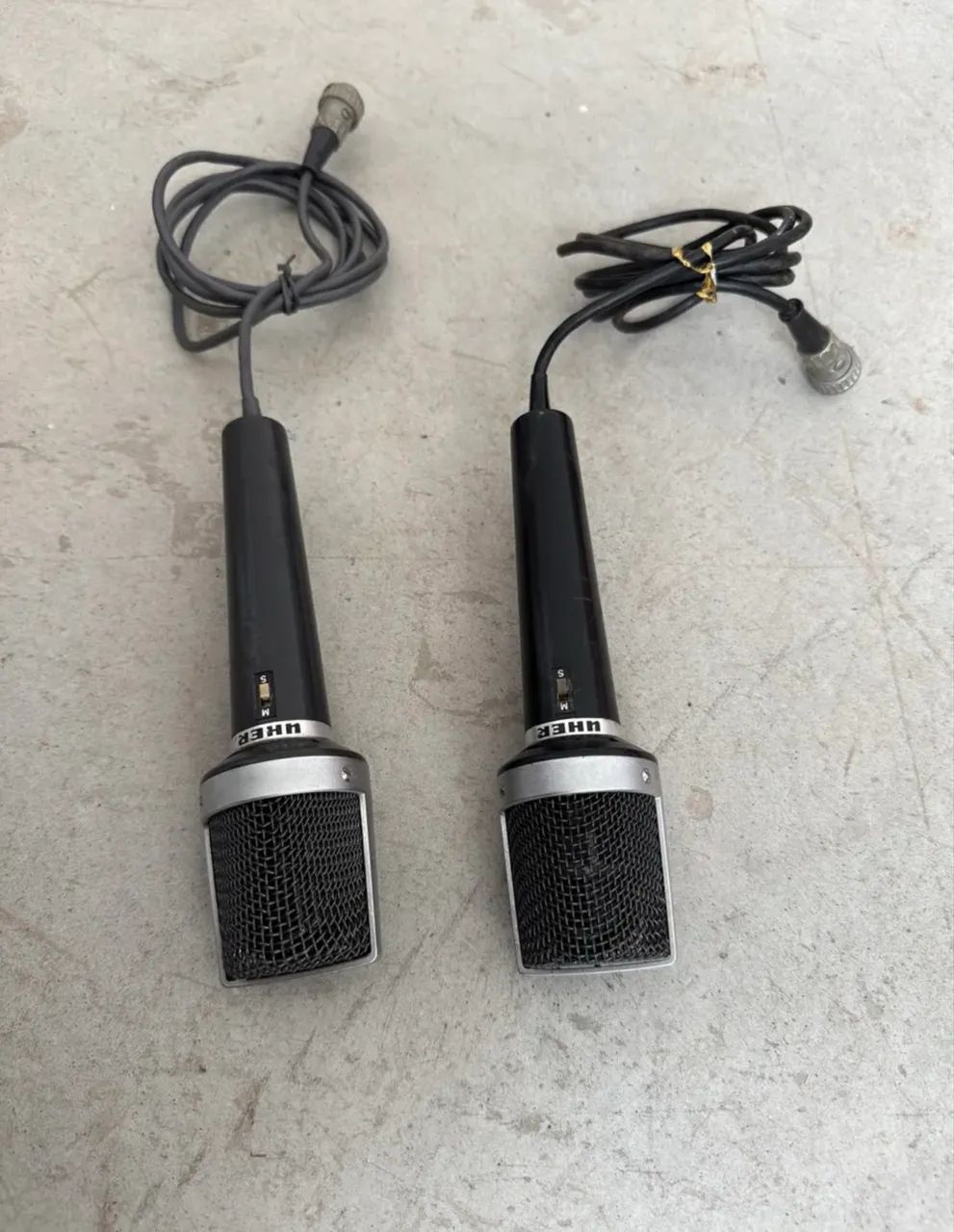 Microfone Vintage Uher M517 Preto - Foto 4