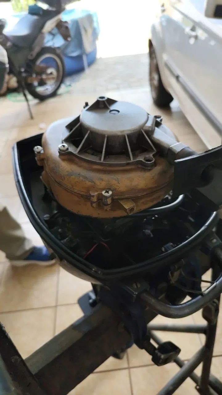 Motor de Popa Monark-Crescent 5HP - Foto 4
