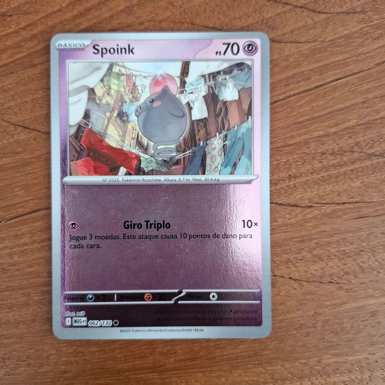 Carta Pokemon Spoink