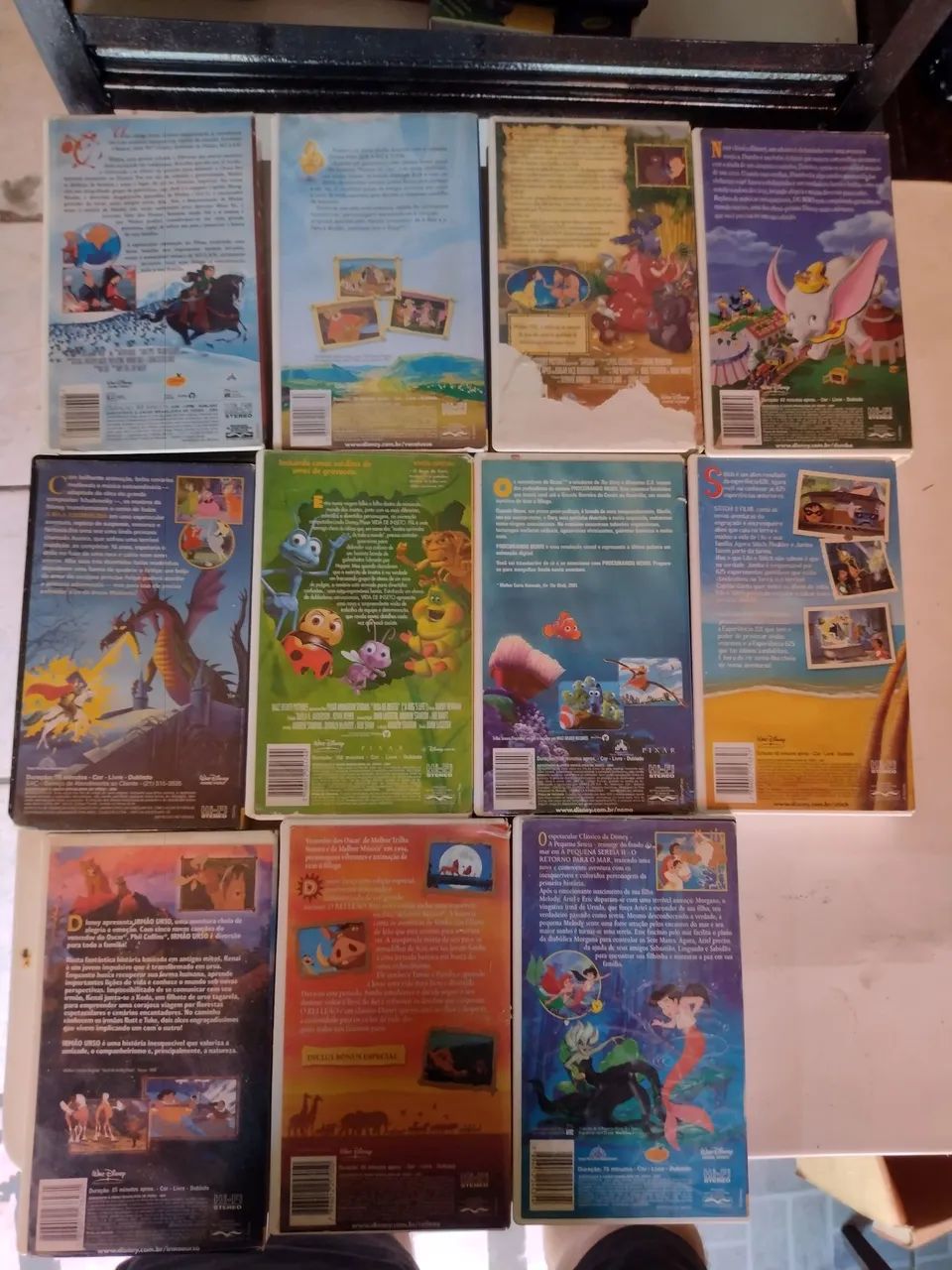 Lote de fitas VHS Disney Clássicos Originais  - Foto 2