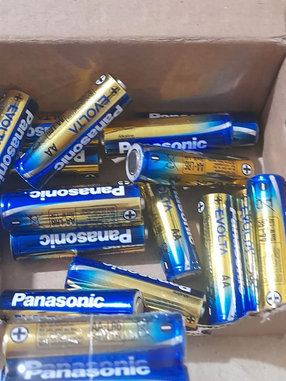Pilhas Panasonic alcalinas não carregave1.5v lr6 Preço 60,00 a caixa com 48 unidades  - Foto 6