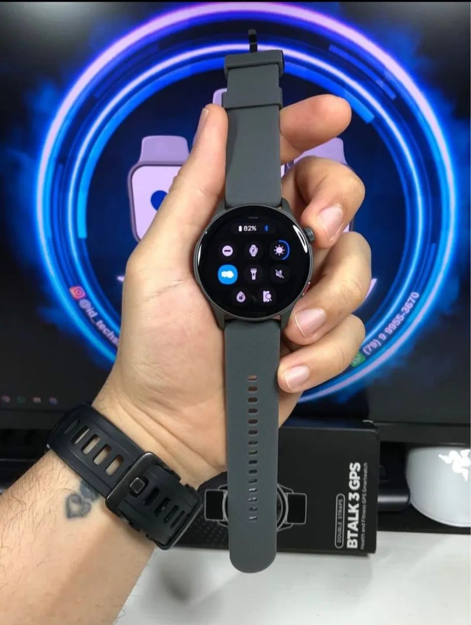 Zeblaze GPS integrado - smartwatch  - Foto 3