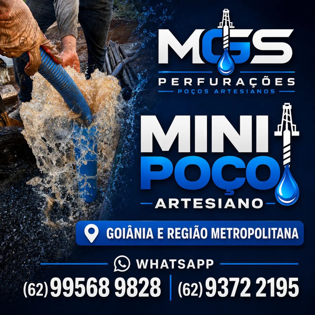 Mini Poço / Bomba instalada 