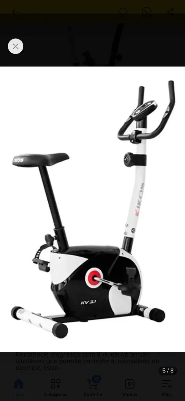 Bicicleta ergometrica kikos kv 3.1 - Foto 2
