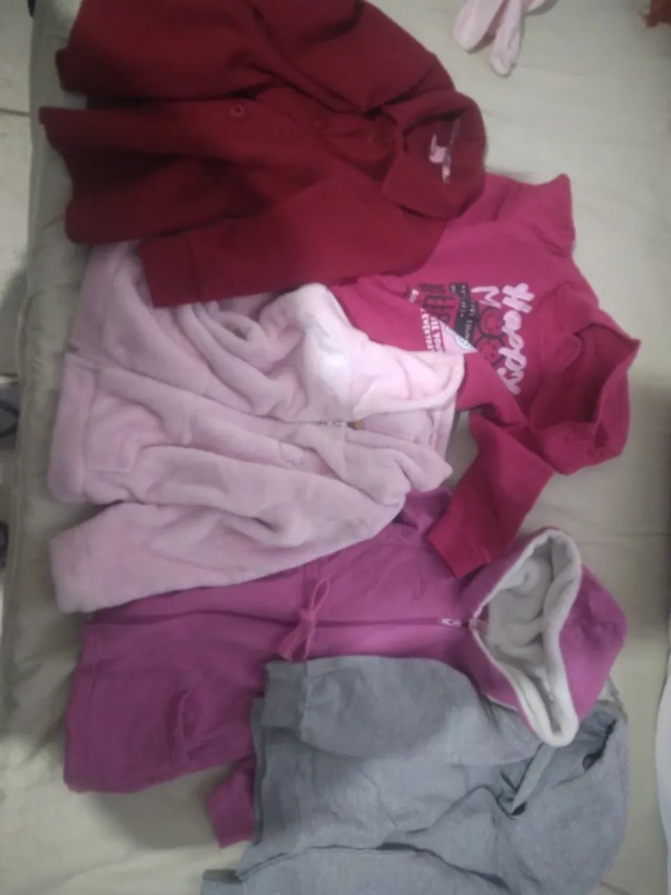 Lote de roupa menina 