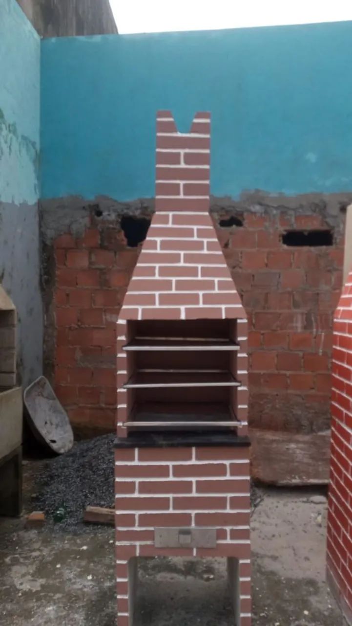 Churrasqueira pré moldada  - Foto 4