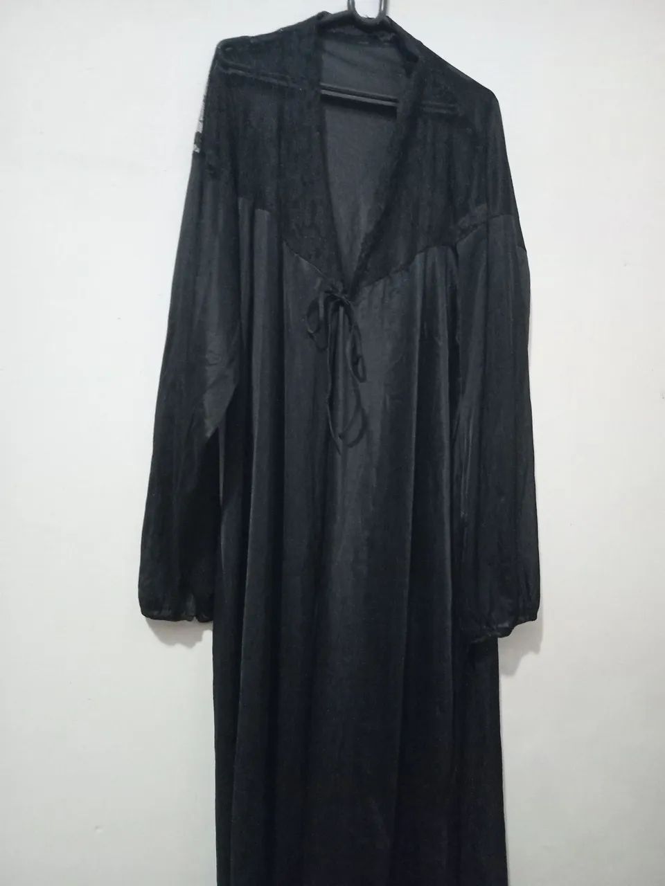 Hobby, na cor preto. Tecido transparente 