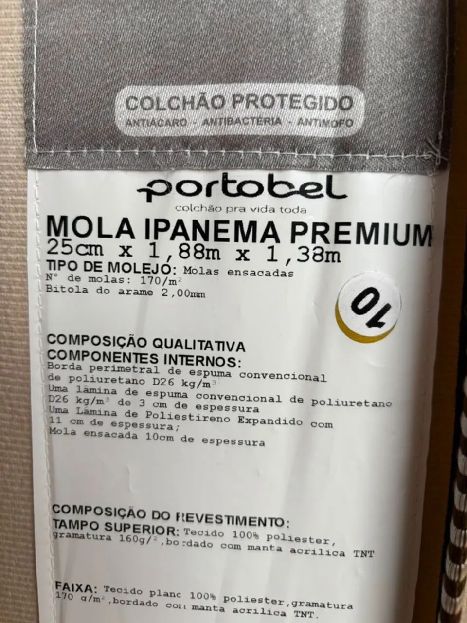 Cama Box Molas Ensacadas  - Foto 2