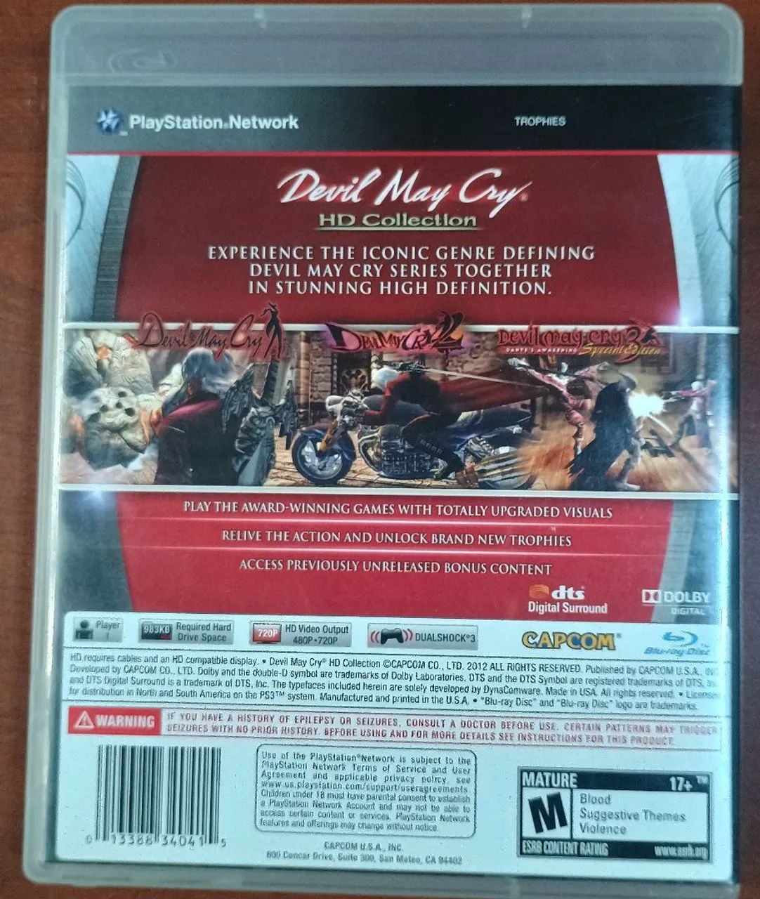 Jogo - Devil May Cry HD Collection - Ps3 - Foto 4