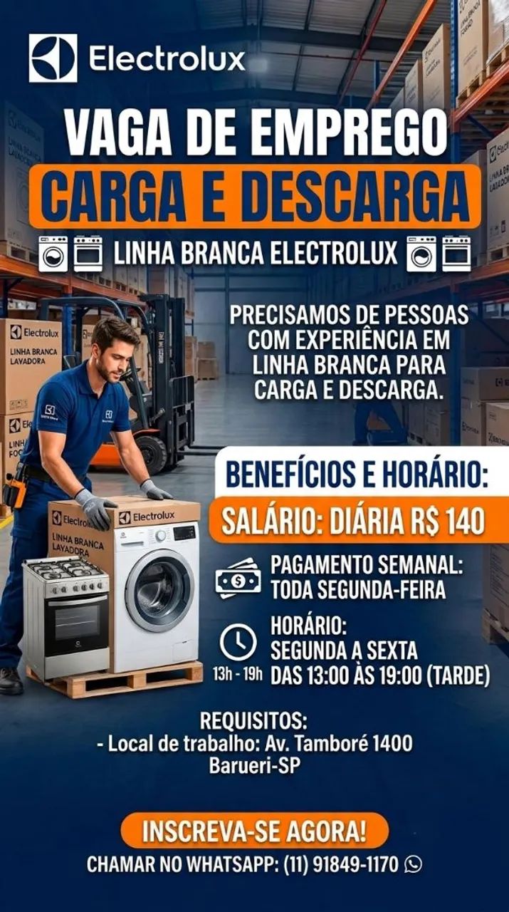 Vaga de emprego 