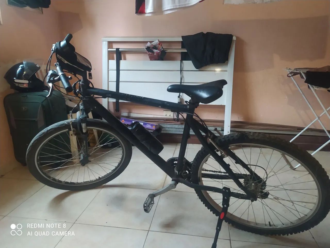 Bicicleta aro 26 + acessórios - Foto 2