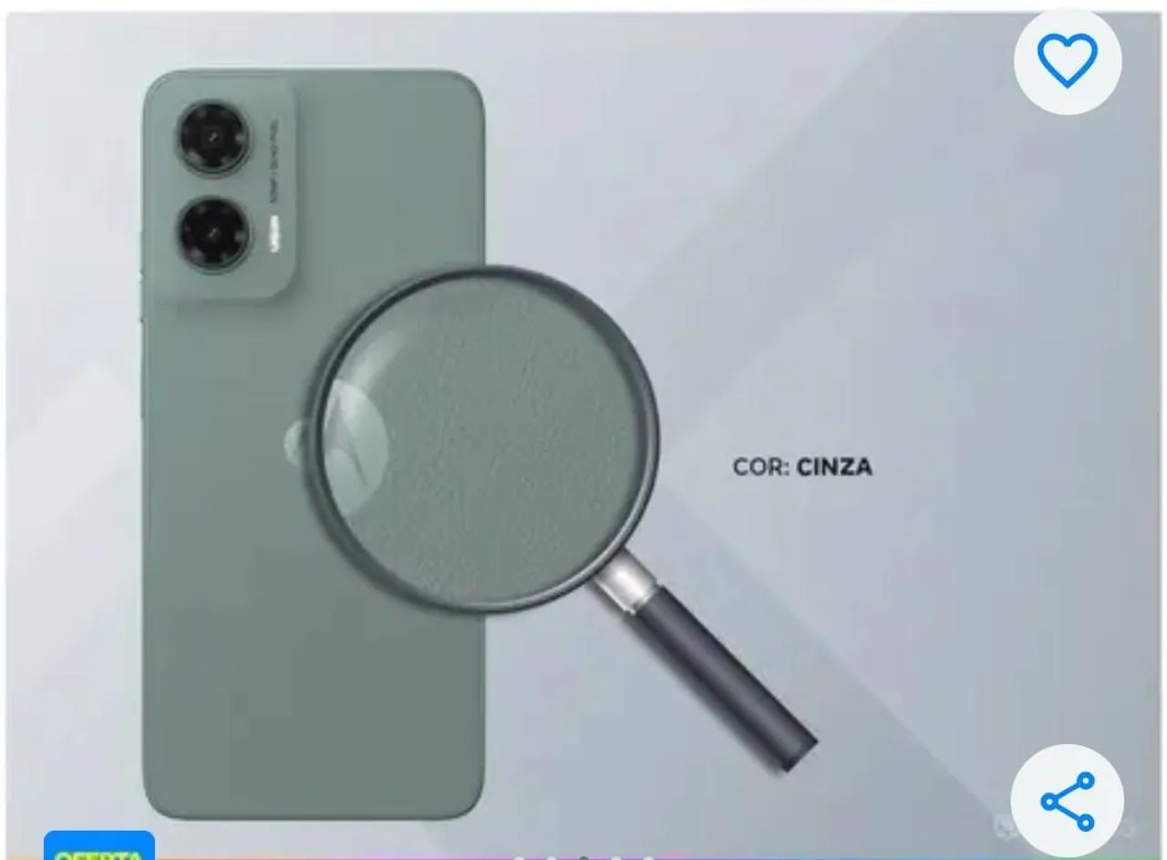 Vendo celular MotoG 35, cinza