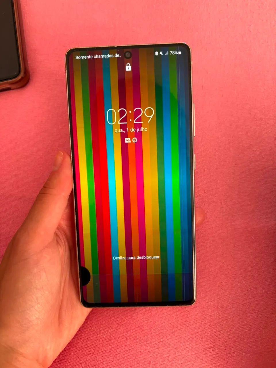 S10 LITE DISPLAY COM DEFEITO - Foto 3