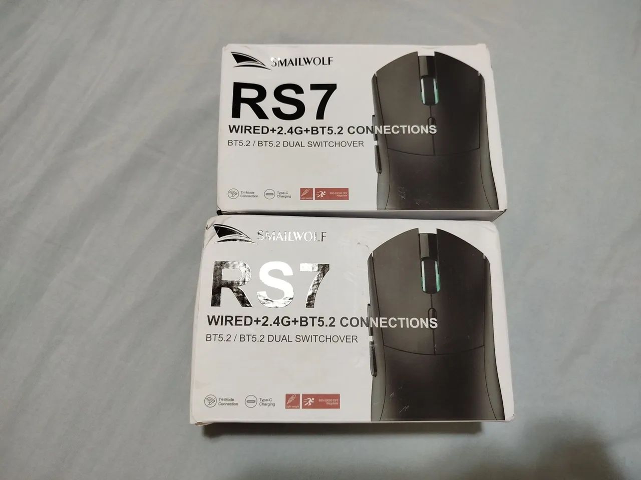 Mouse gamer sem fio smailwolf RS7  - Foto 4