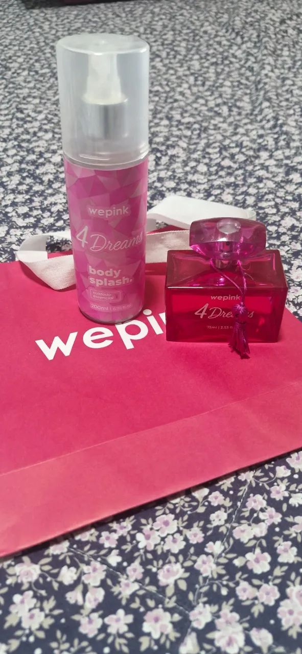 Perfume e Body Spray wepink 