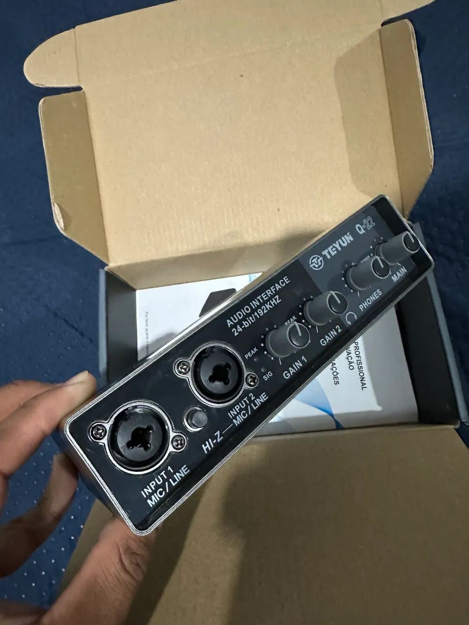 Interface de áudio Teyun Q22