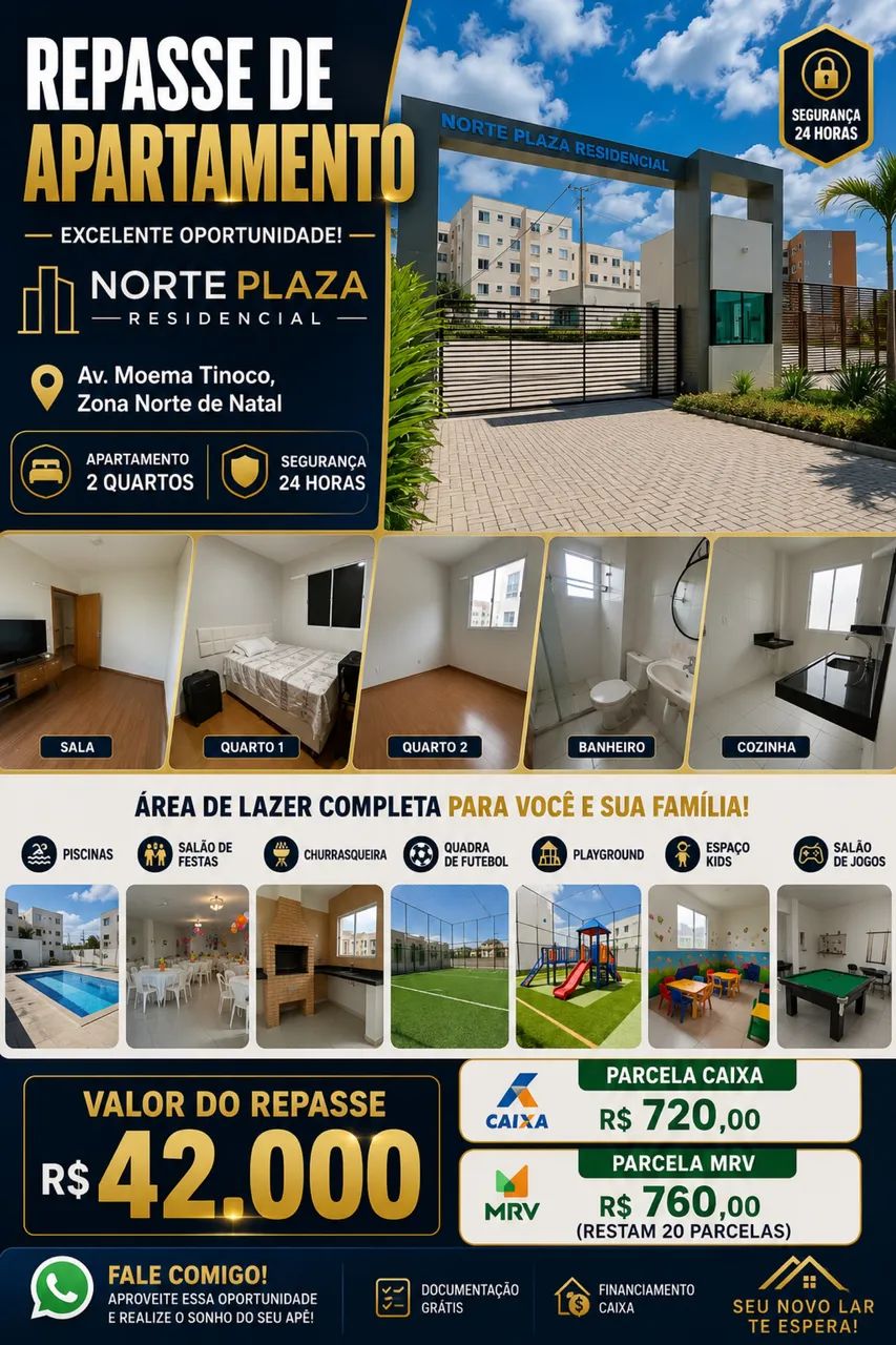 REPASSE NORTE PLAZA ZONA NORTE
