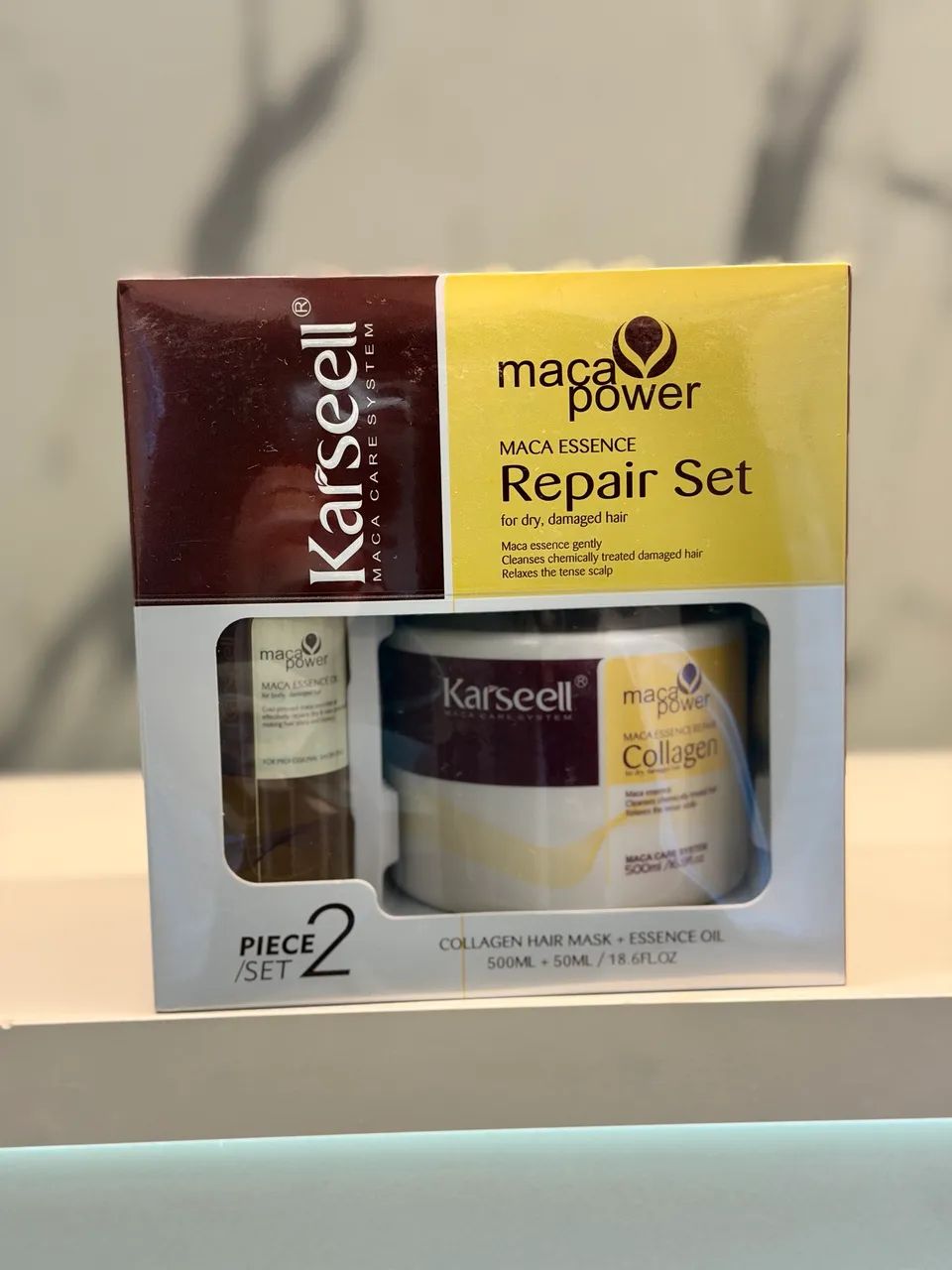 Kit Karseell Máscara 500ml + Óleo 50ml