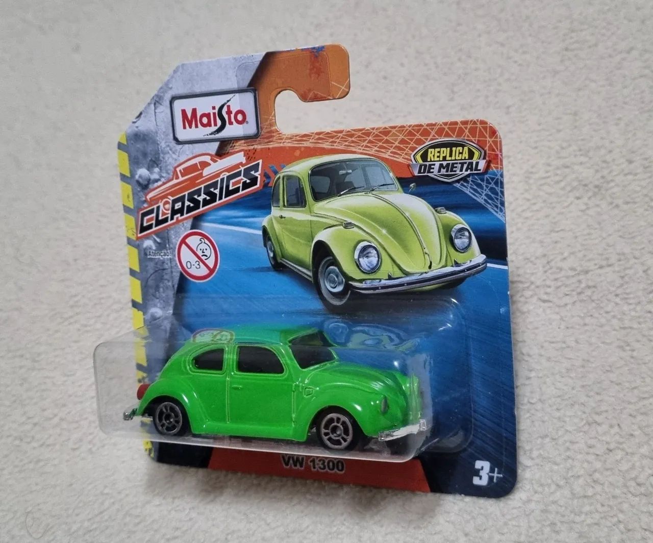 Fusca 1300 Maisto 1:64 metal - Foto 2