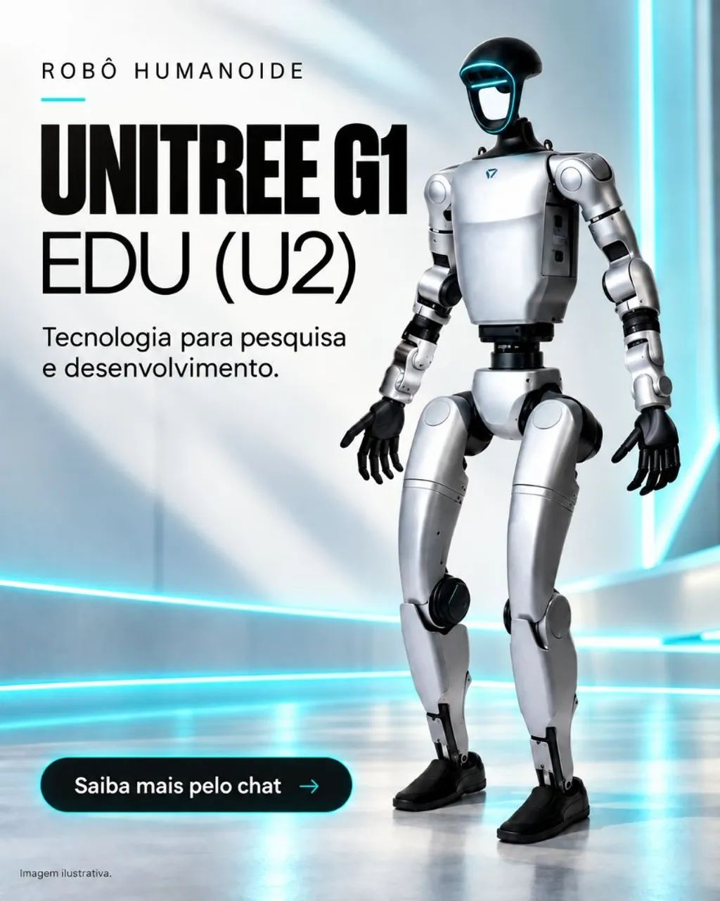 Robô Humanoide Unitree G1 EDU U2