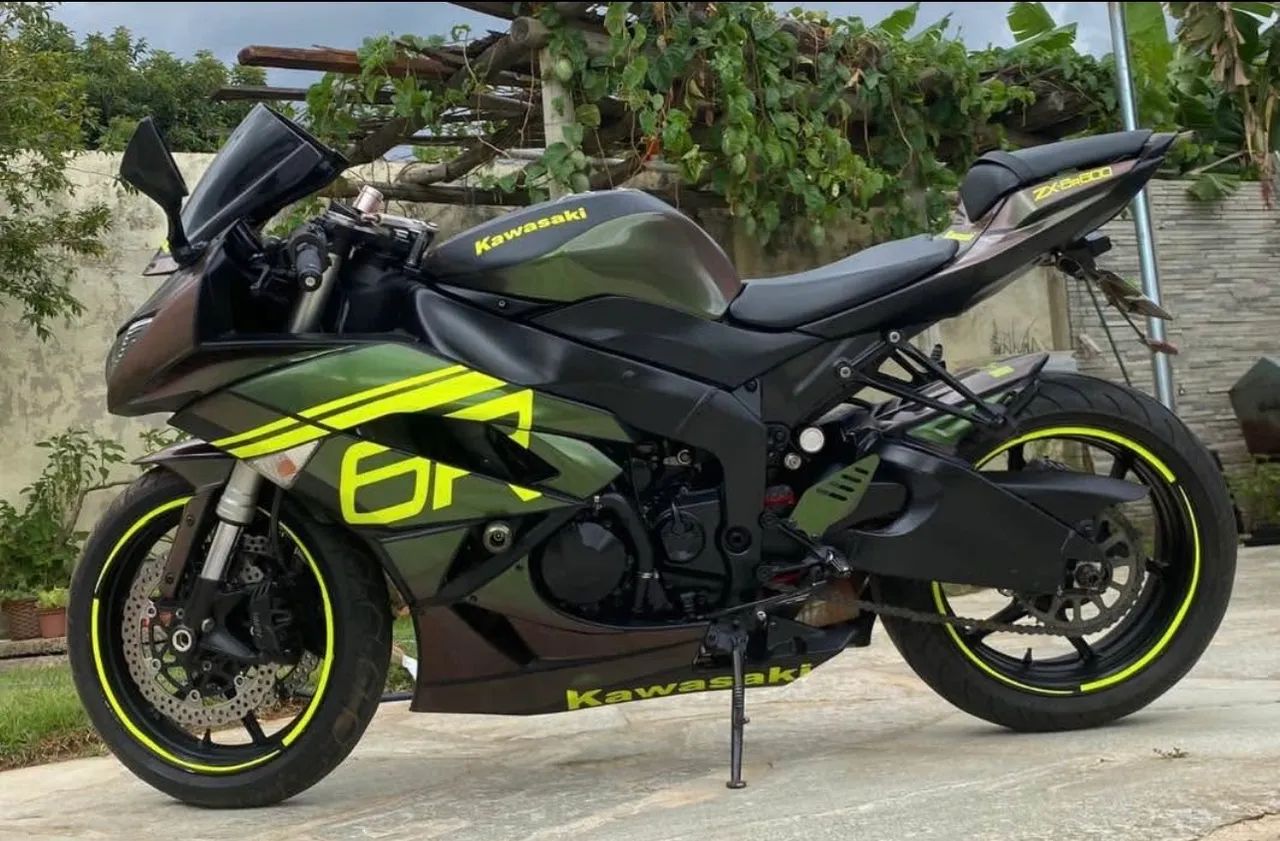 Kawasaki Zx-6r 600cc 2011 - 1498335091 | OLX