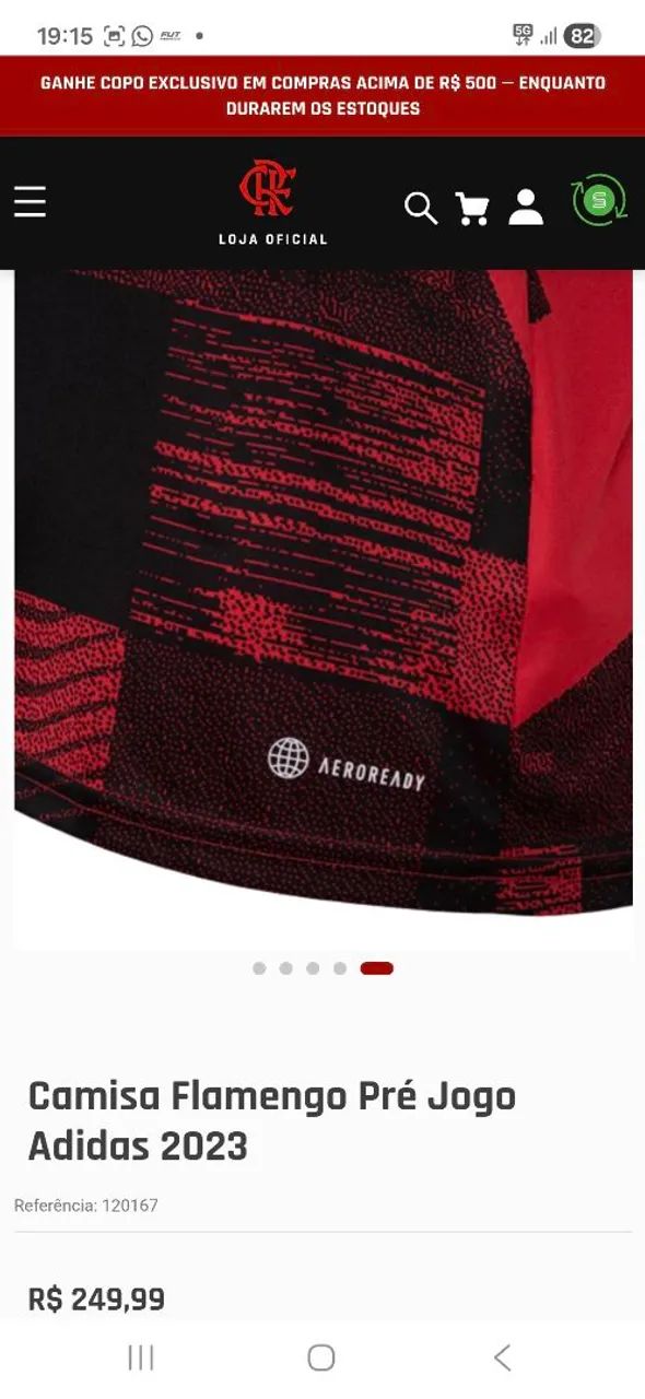Camisa flamengo oficial  - Foto 3