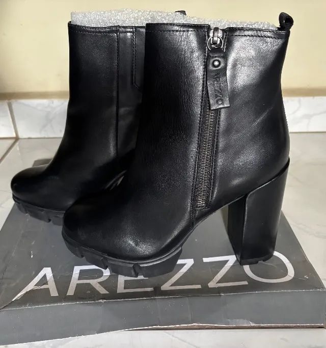 Bota Salto Alto Tratorada - Arezzo - Foto 3