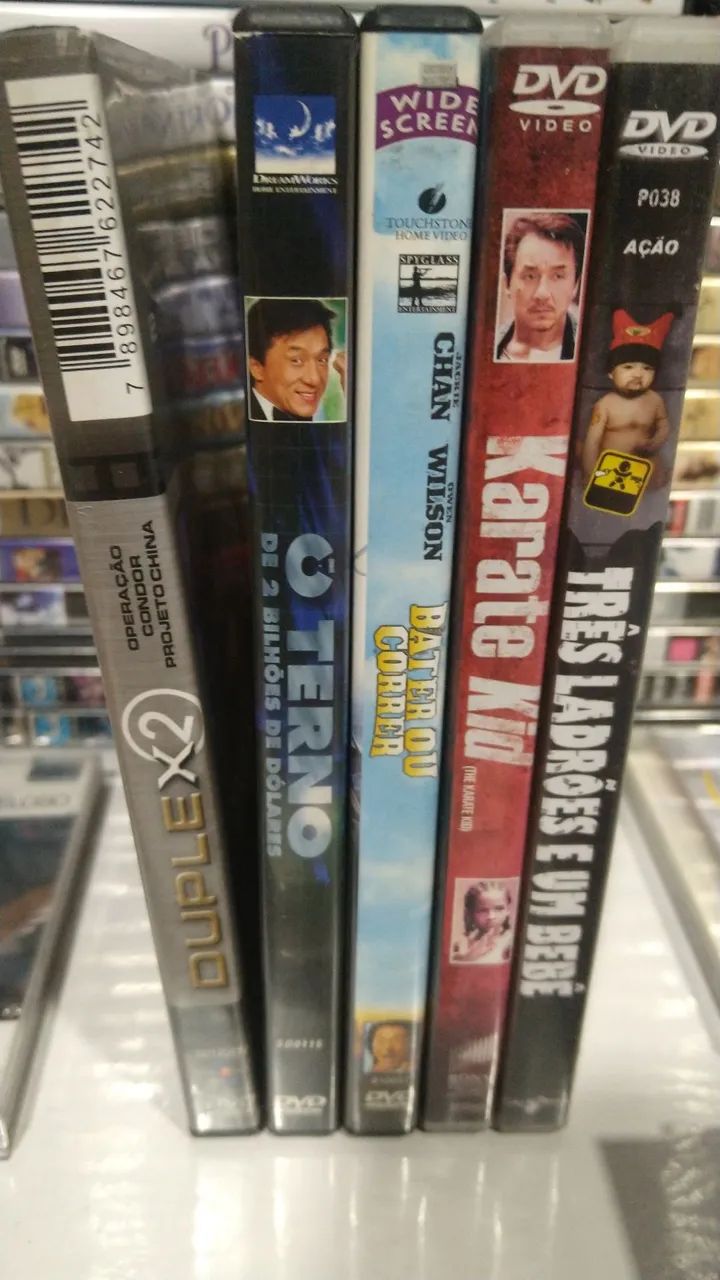 Dvds Jackie chan 8 dvds originais  - Foto 3