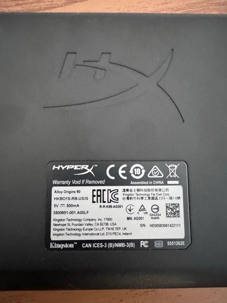 Teclado Hyperx mini gamer  - Foto 2
