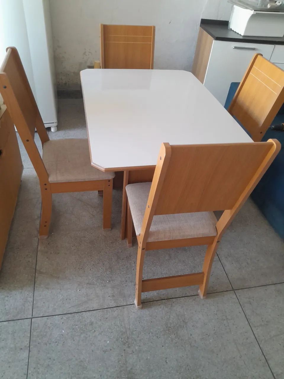 Mesa de jantar 4 cadeiras  - Foto 4