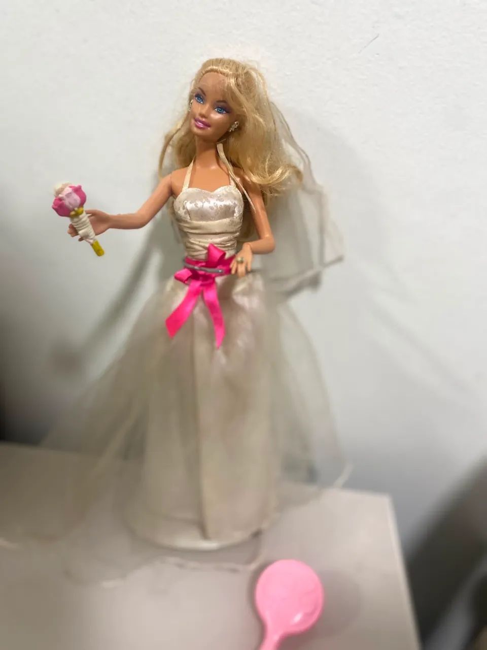 Barbie noiva boneca - Foto 2