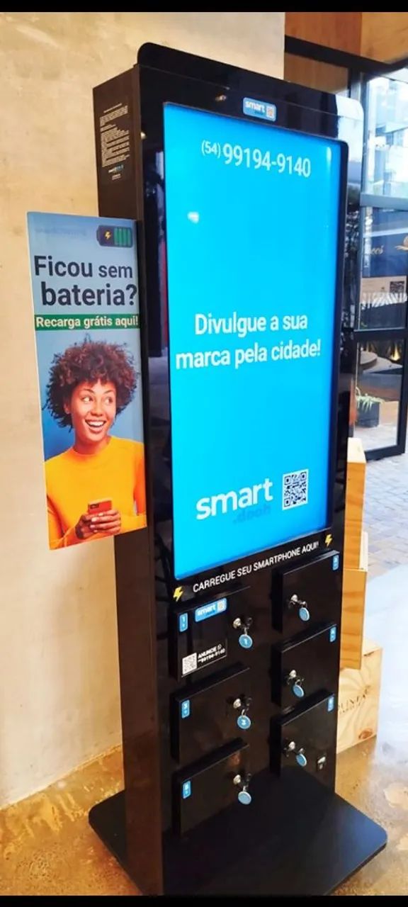 TOTEM com painel de publicidade, ganhe dinheiro com publicidade - Foto 5