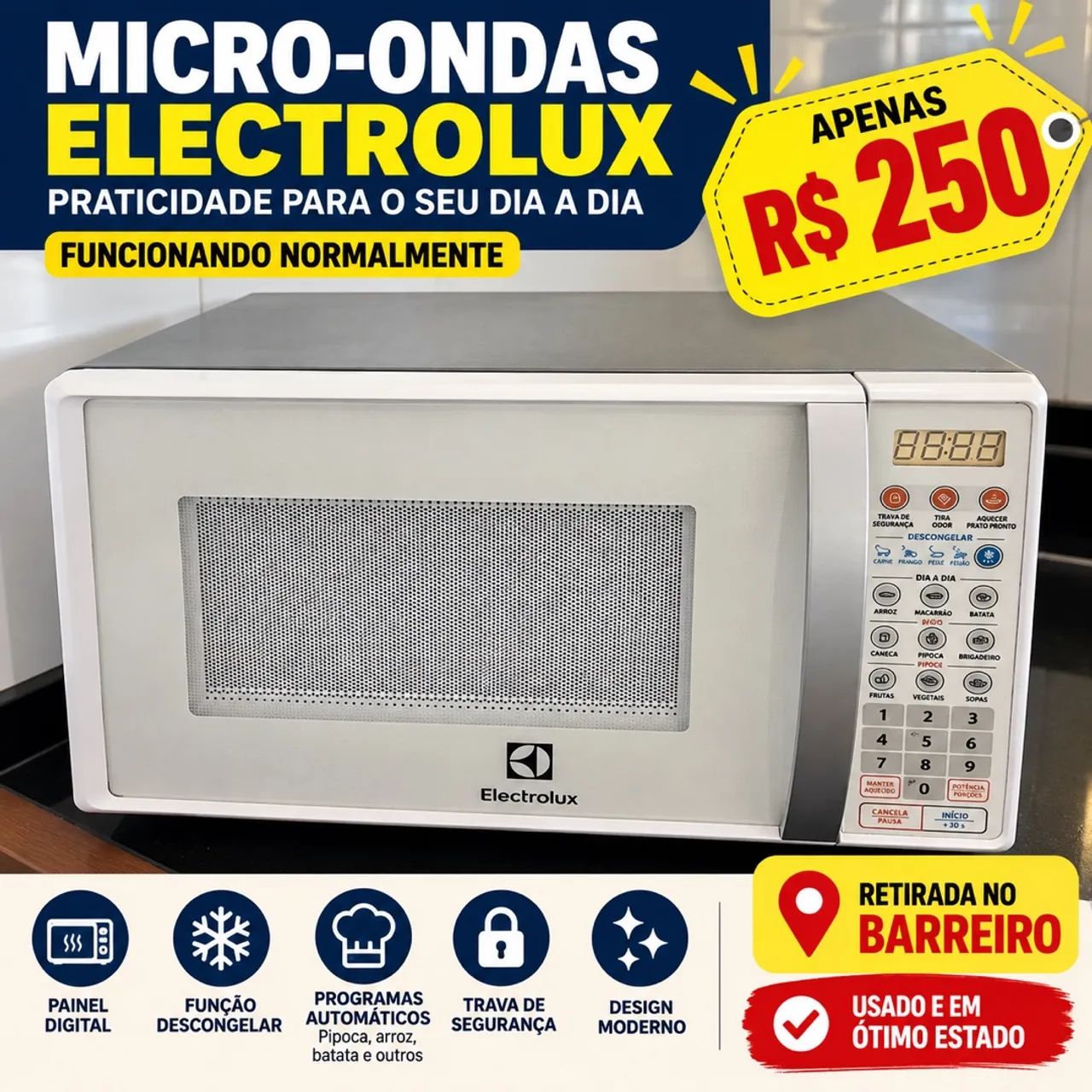 Microondas Electrolux 