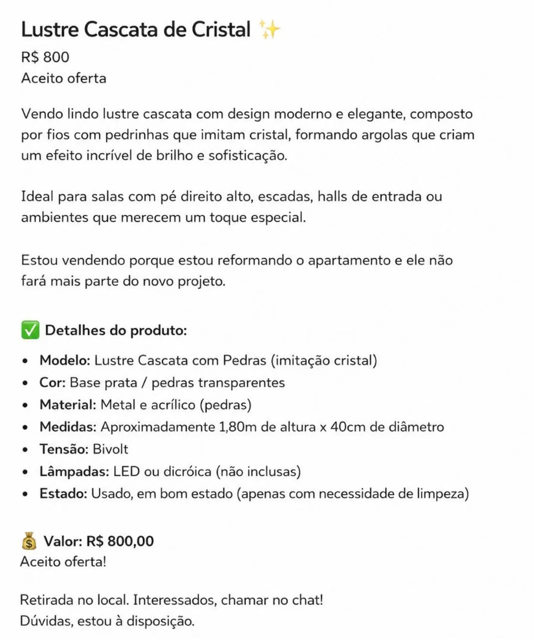 Luminária 2,50cm - Foto 3