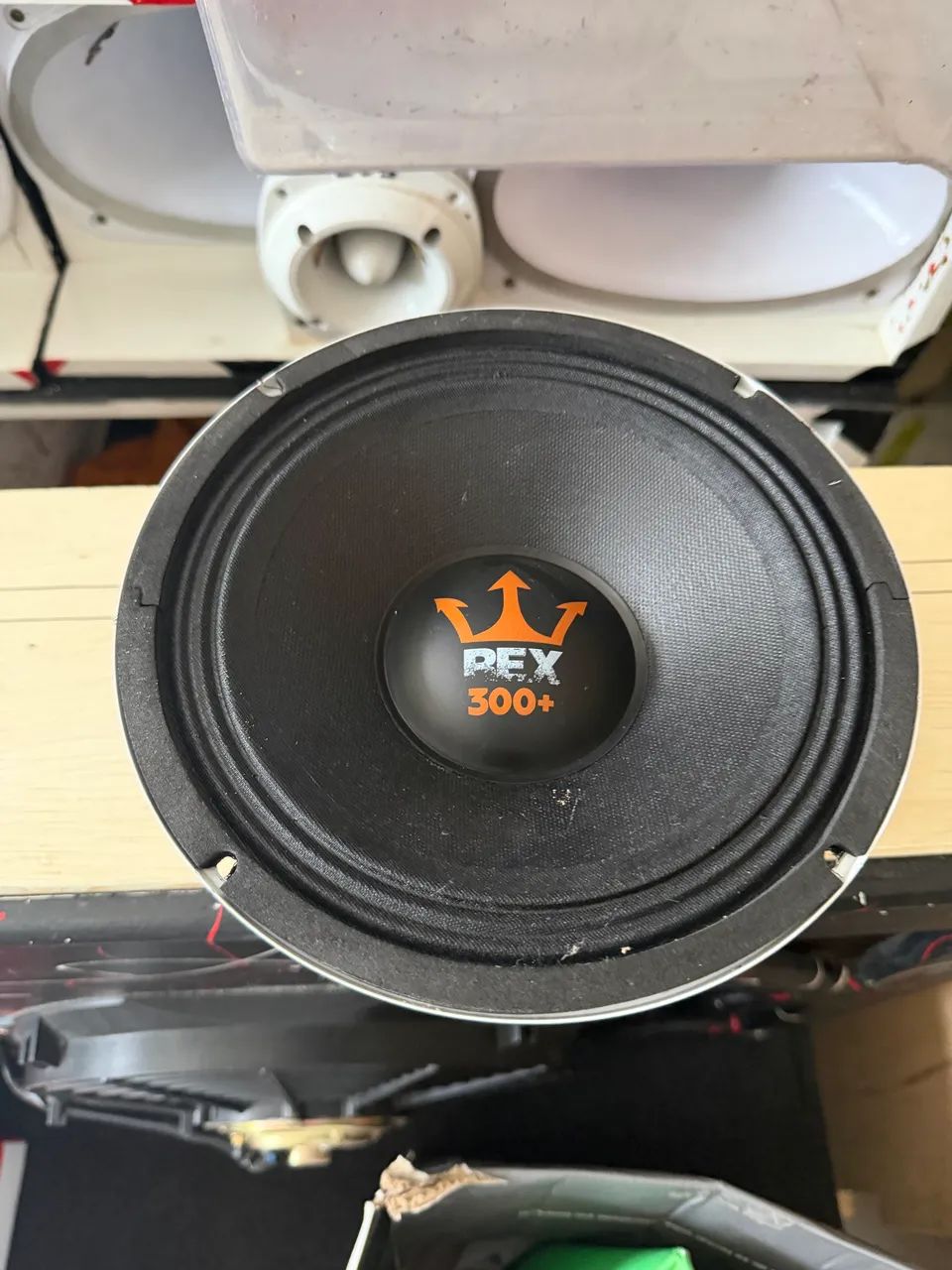 Falante Woofer Médio Grave 8 Polegadas 300w Rms Rex 300+   - Foto 2