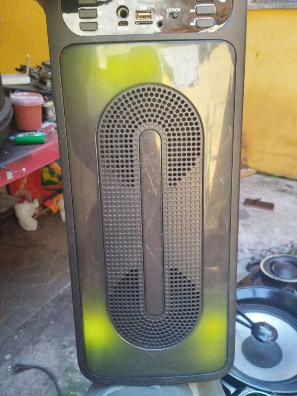 Caixa de som Bluetooth Kts-1555 Funcionando Perfeitamente Pequena e Auta com marcas  - Foto 2