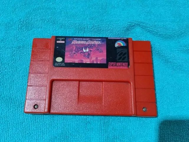 Maximum Carnage - Super Nintendo - 100% Original