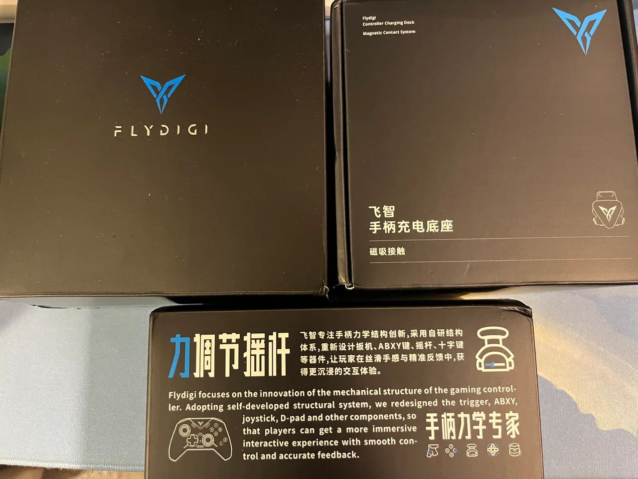 Controle flydigi vader 4 pro - Completo acessorios originais, case e caixas. - Foto 6