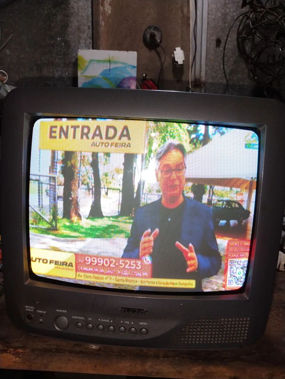 Tv 14 polegadas e conversor  - Foto 3