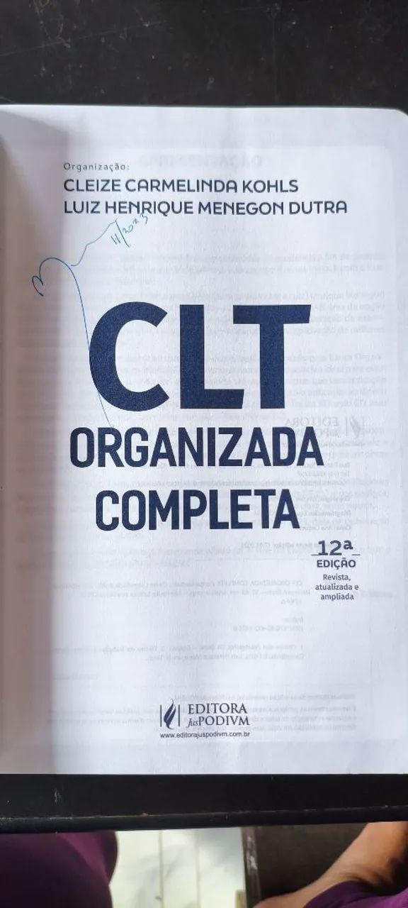 CLT Organizada completa  - Foto 2