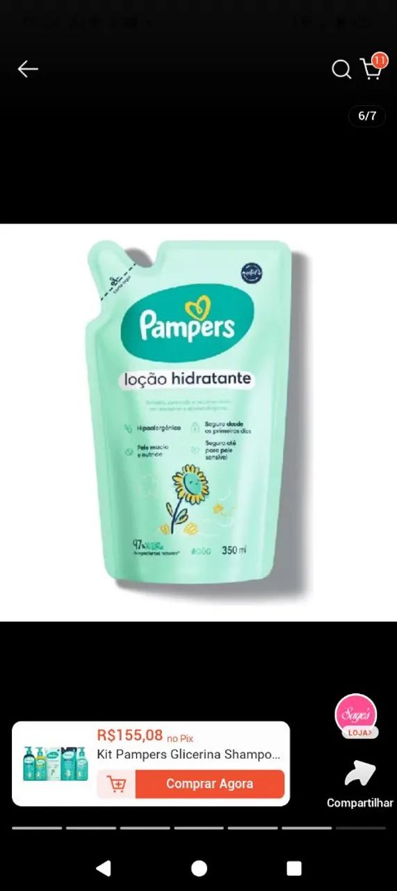 Kit Pampers fechado - Foto 5