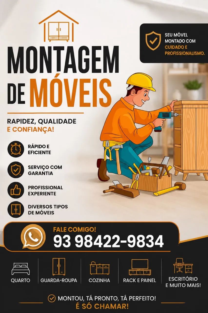 Montador de móveis em Santarém 