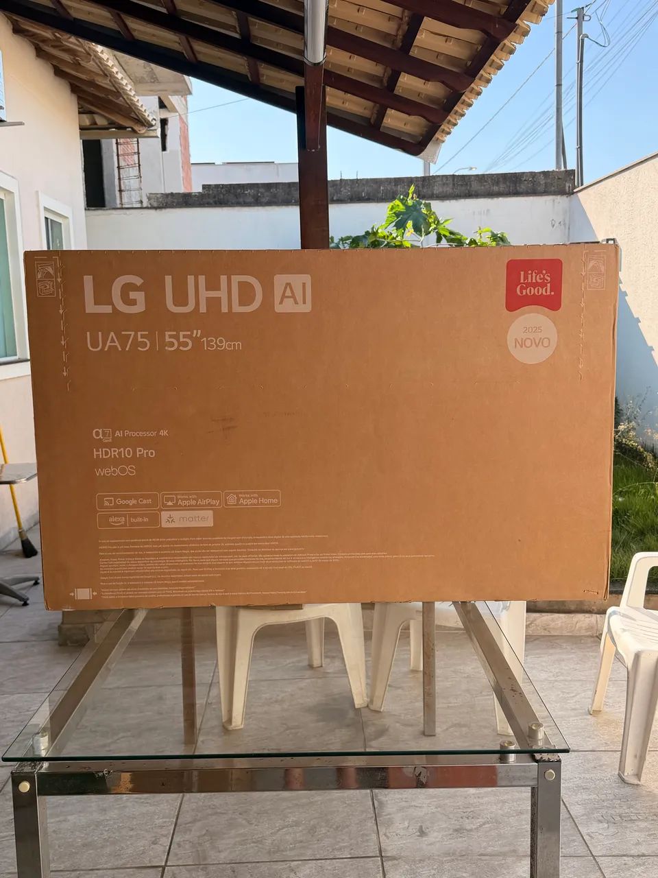 Smart TV LG 55 polegadas UHD IA 2026 - Foto 2