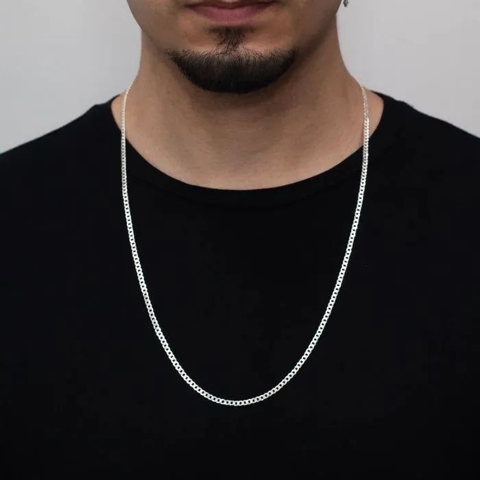 Correntinha de Prata Masculina - Foto 2