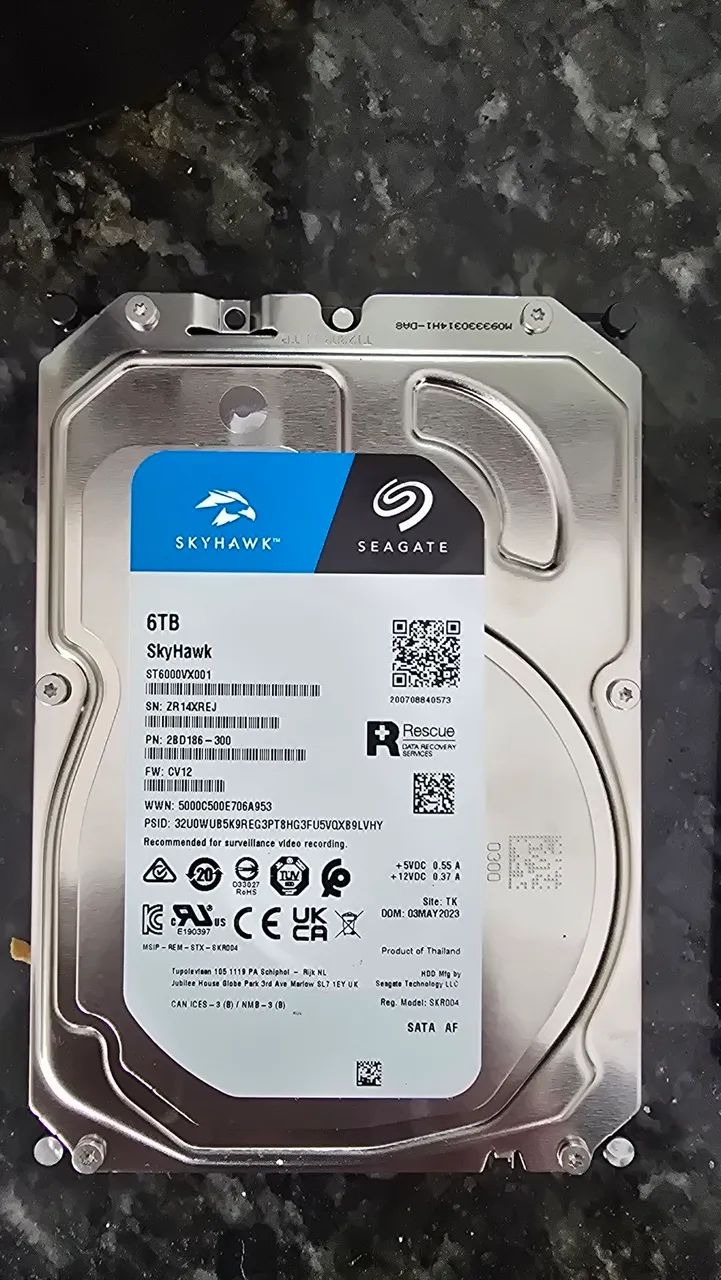 HD 6T seagate 