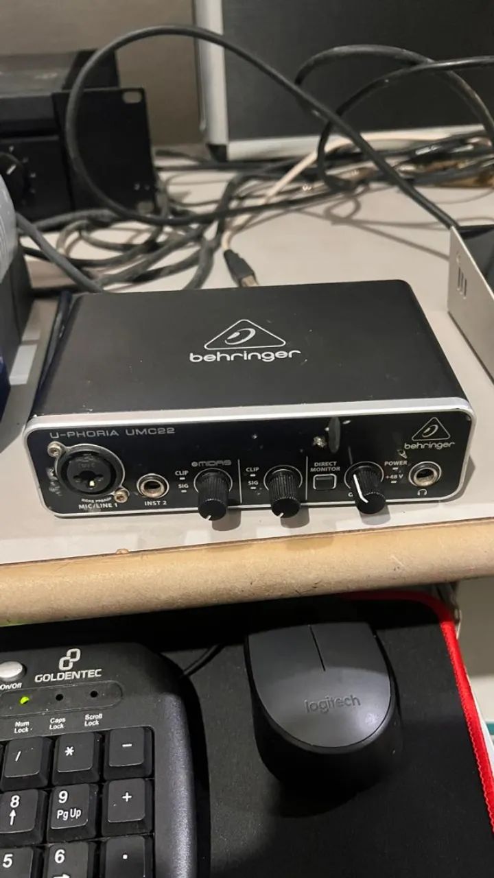 INTERFACE DE AUDIO BEHRINGER U-PHORIA UMC 22 - Foto 2