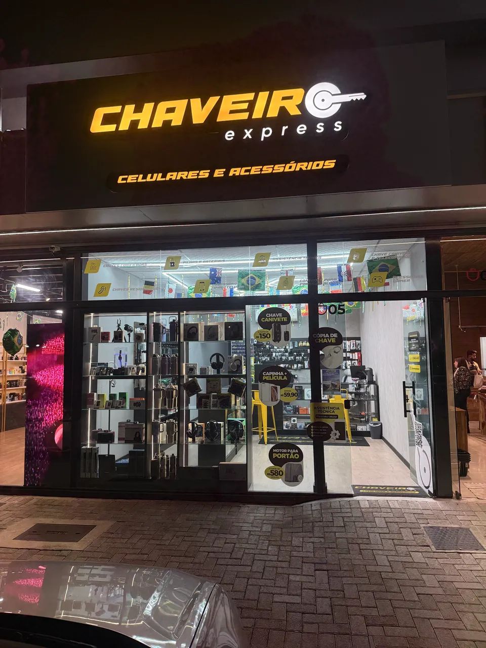 Loja Chaveiro Celulares e Acessórios 