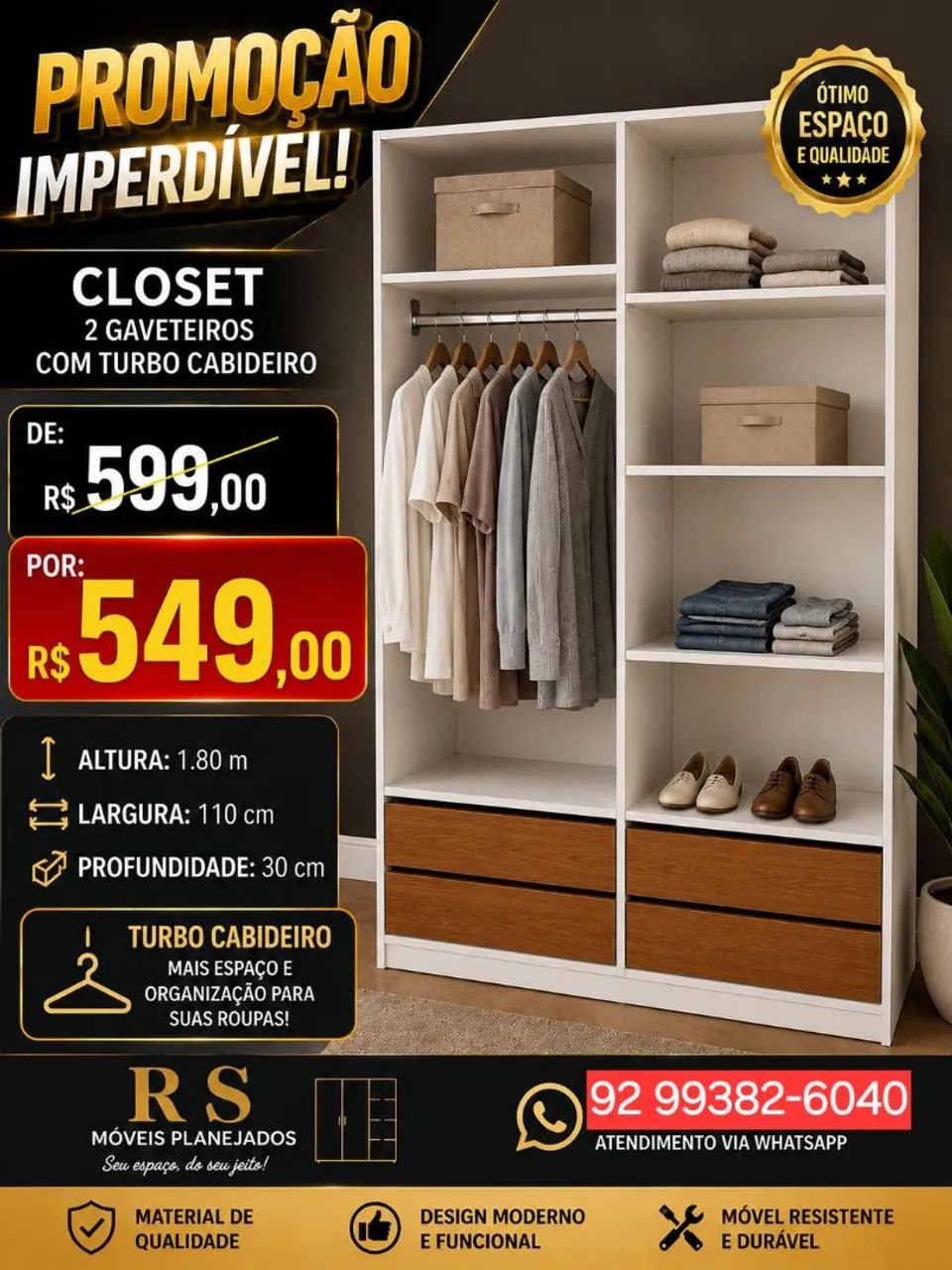 Closet PROMOÇÃO ? 